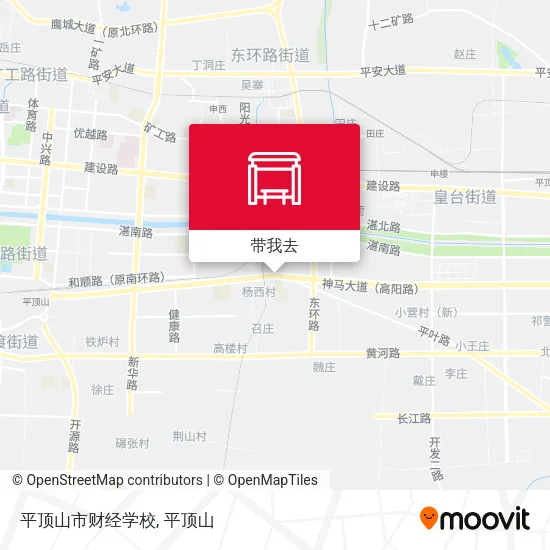 平顶山市财经学校地图