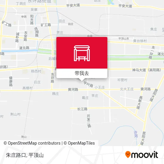 朱庄路口地图