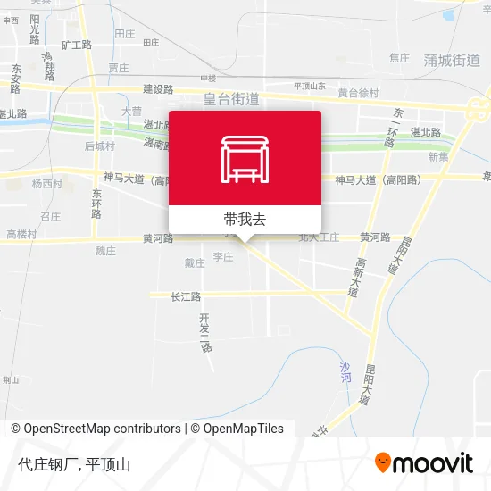 代庄钢厂地图