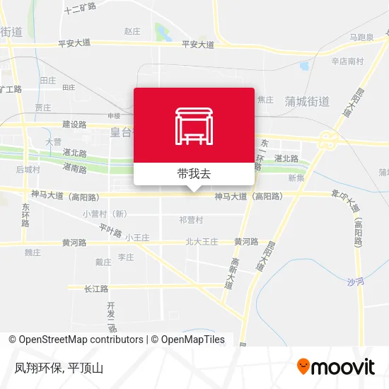凤翔环保地图