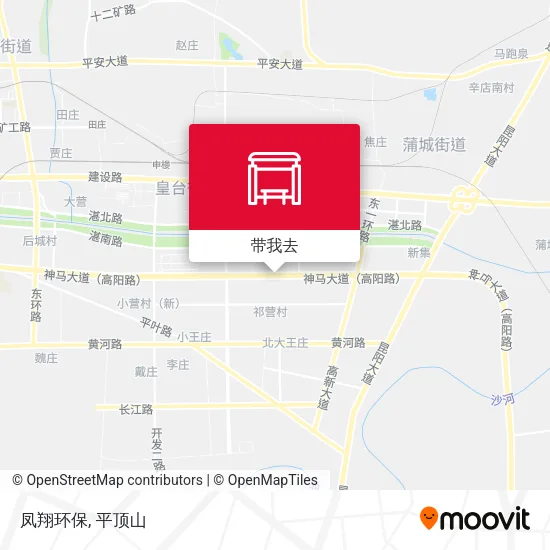凤翔环保地图