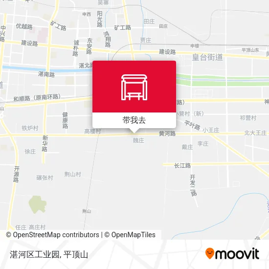 湛河区工业园地图