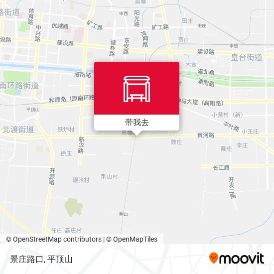 景庄路口地图