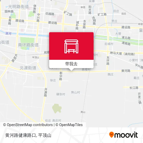 黄河路健康路口地图