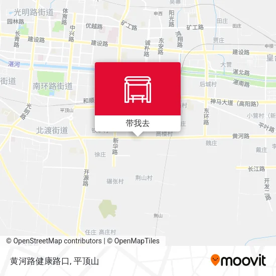 黄河路健康路口地图
