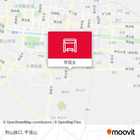 荆山路口地图