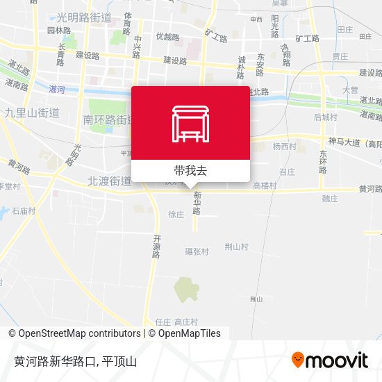 黄河路新华路口地图