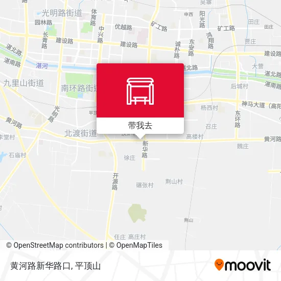 黄河路新华路口地图
