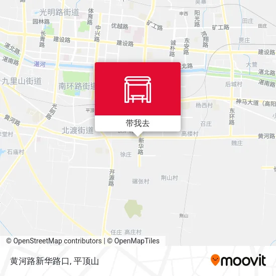 黄河路新华路口地图