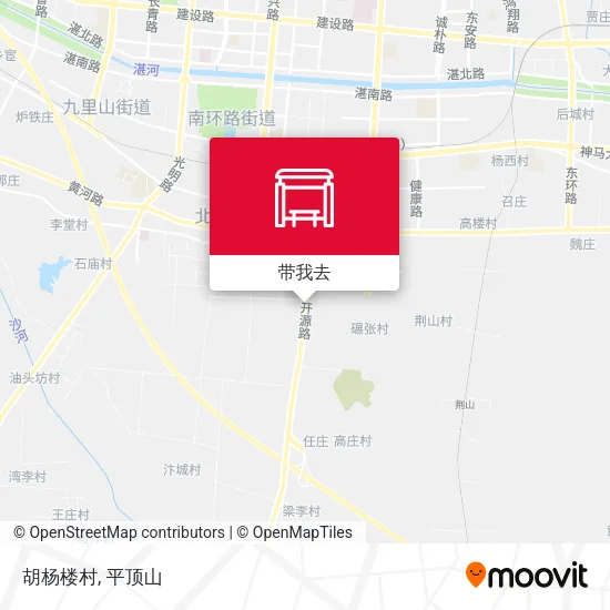 胡杨楼村地图