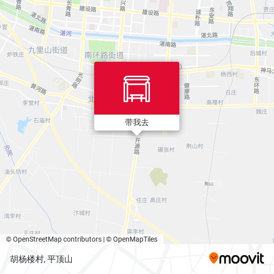 胡杨楼村地图