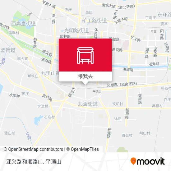 亚兴路和顺路口地图