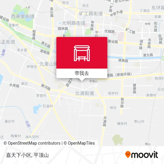嘉天下小区地图