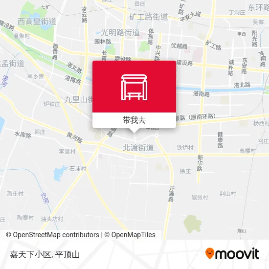 嘉天下小区地图