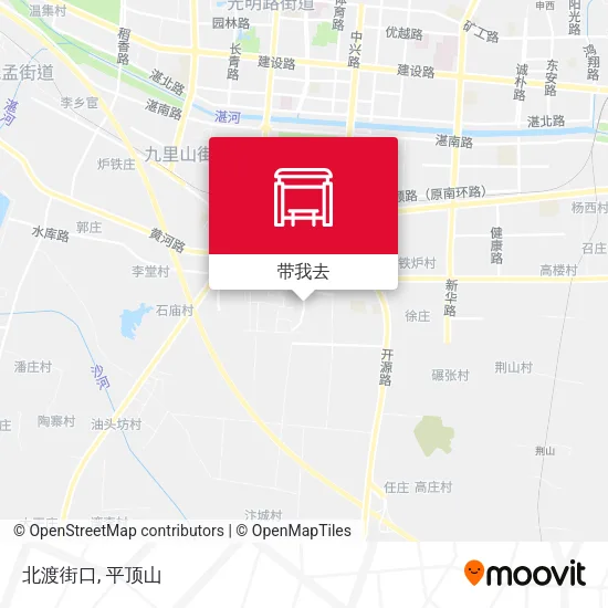 北渡街口地图