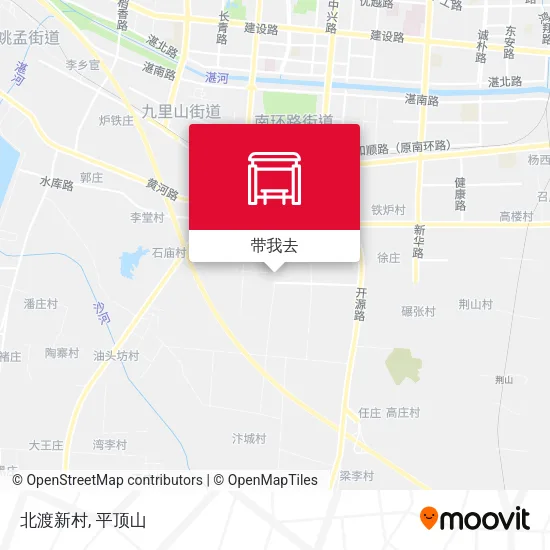 北渡新村地图