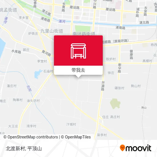 北渡新村地图