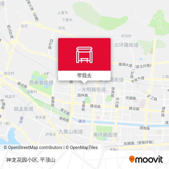 神龙花园小区地图