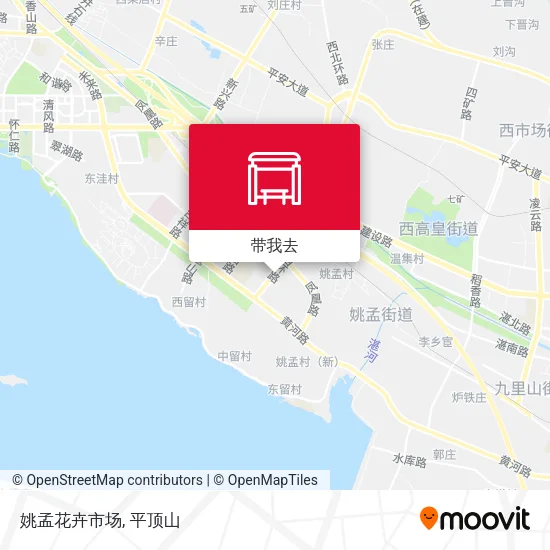 姚孟花卉市场地图