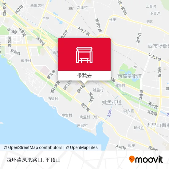 西环路凤凰路口地图