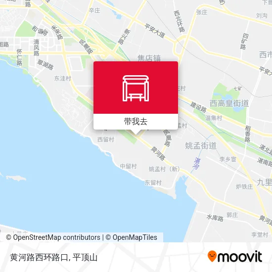 黄河路西环路口地图