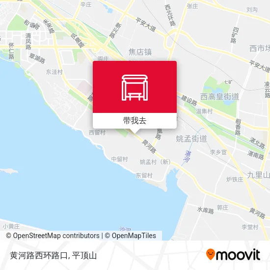 黄河路西环路口地图