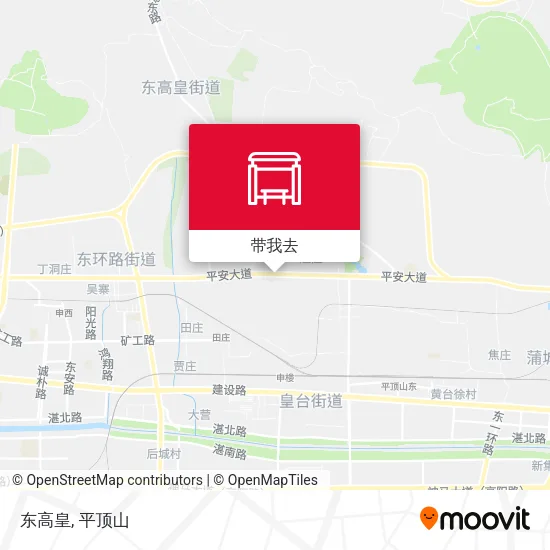 东高皇地图