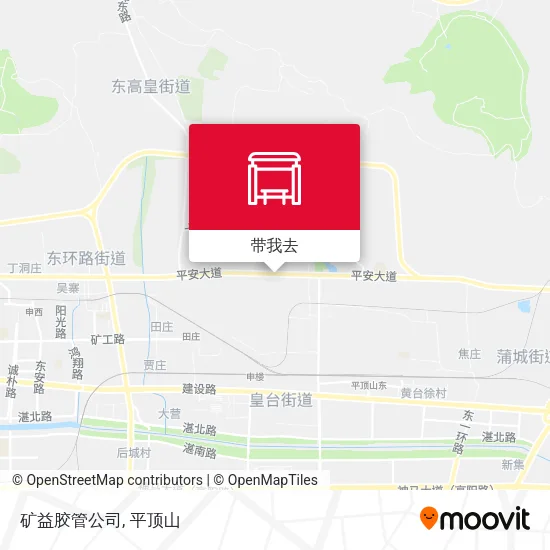 矿益胶管公司地图