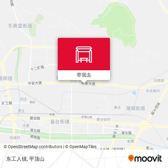 东工人镇地图