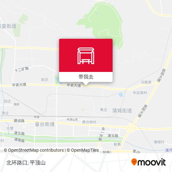 北环路口地图