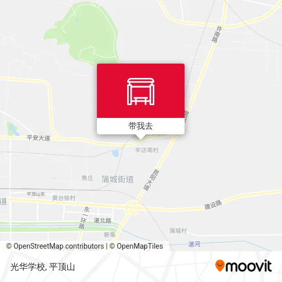 光华学校地图