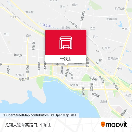 龙翔大道育英路口地图