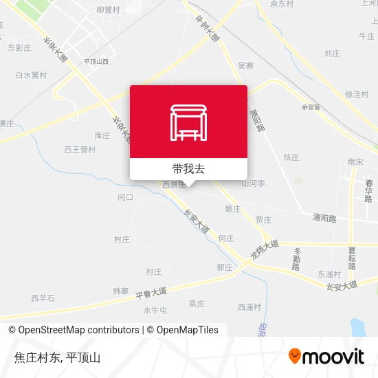 焦庄村东地图