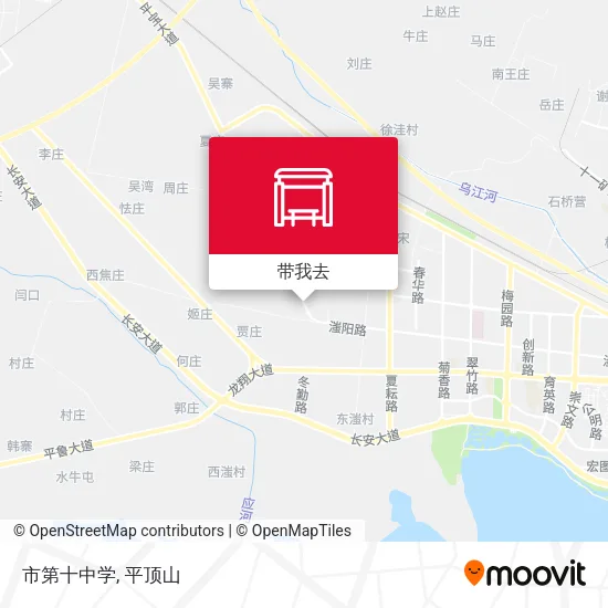 市第十中学地图