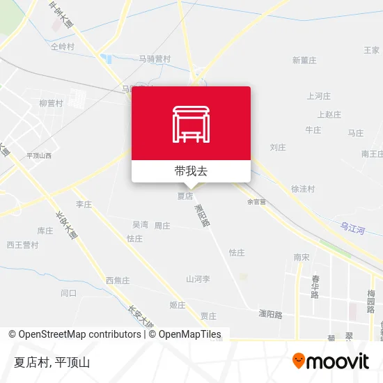 夏店村地图