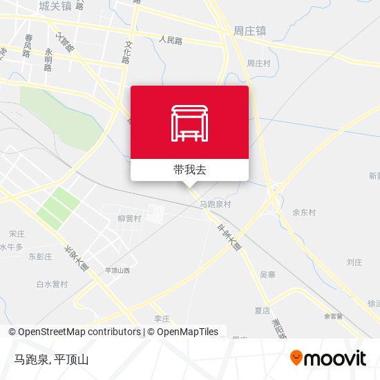 马跑泉地图