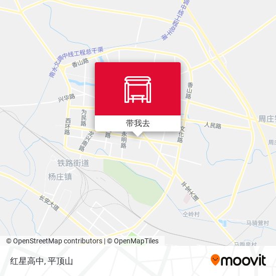 红星高中地图
