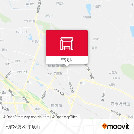 六矿家属区地图