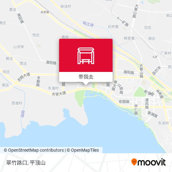 翠竹路口地图
