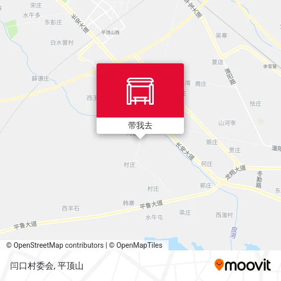 闫口村委会地图