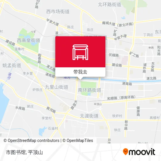 市图书馆地图