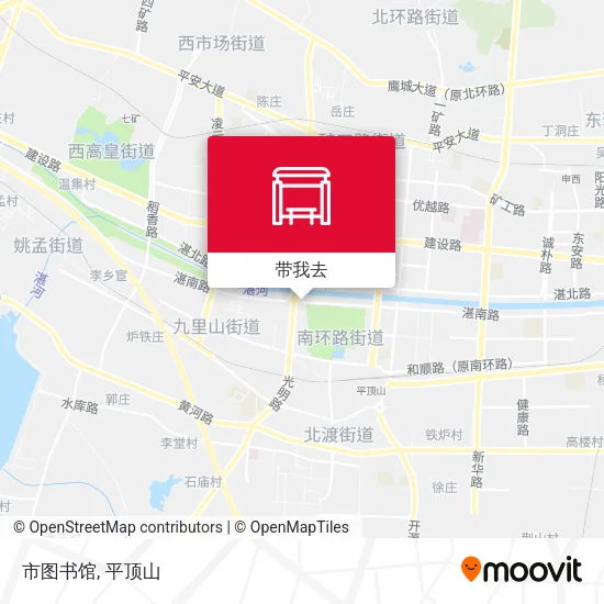 市图书馆地图