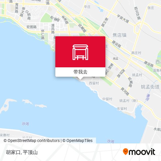 胡家口地图