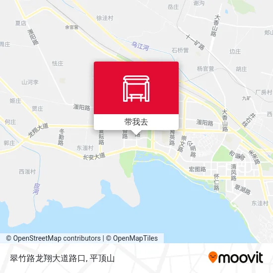 翠竹路龙翔大道路口地图