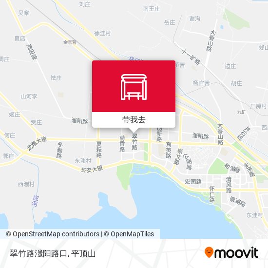 翠竹路滍阳路口地图