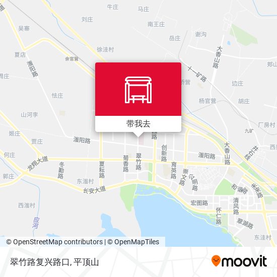 翠竹路复兴路口地图
