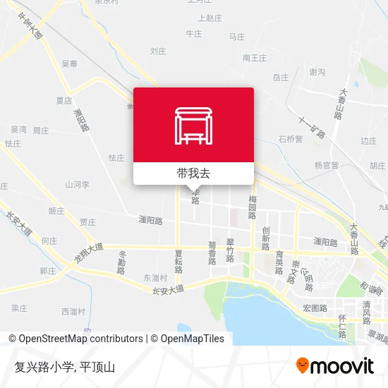 复兴路小学地图
