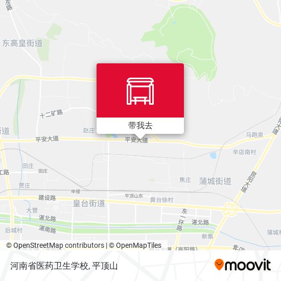 河南省医药卫生学校地图