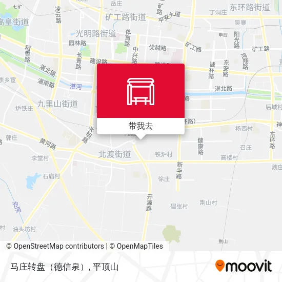 马庄转盘（德信泉）地图