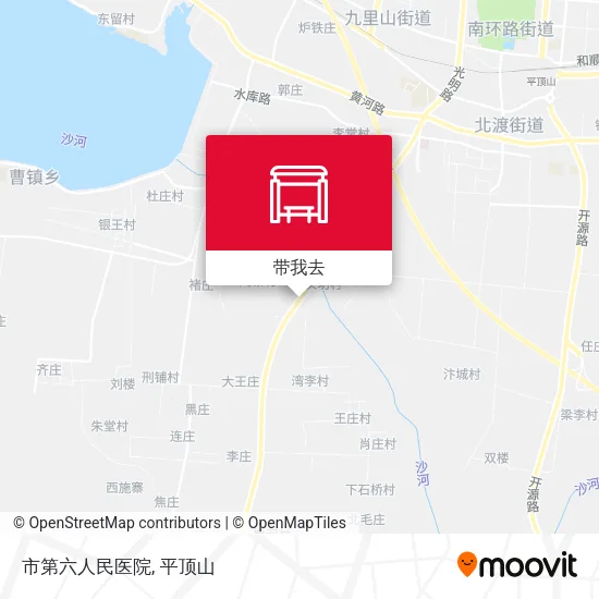 市第六人民医院地图